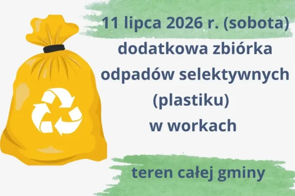 Dodatkowa zbiórka plastiku w gminie Ostroróg już w sobotę