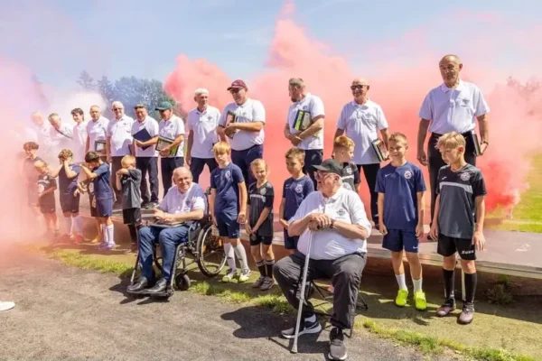 50-lecie legend Sparty Szamotuły: dziecięca eskorta i mecz z Oldbojami Lecha