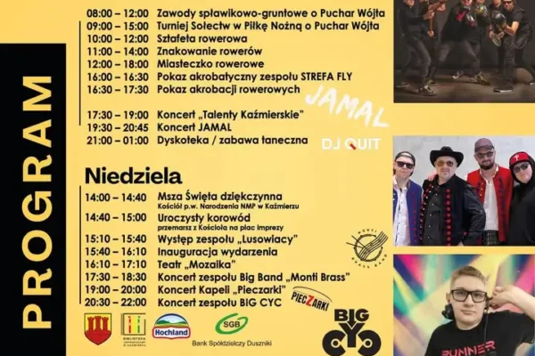 Święto Chleba i Sera w Kaźmierzu już za miesiąc – koncert JAMAL i wiele atrakcji