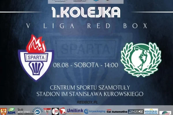 Sparta Szamotuły wraca do gry: pierwszy mecz z Dyskobolią już w sobotę