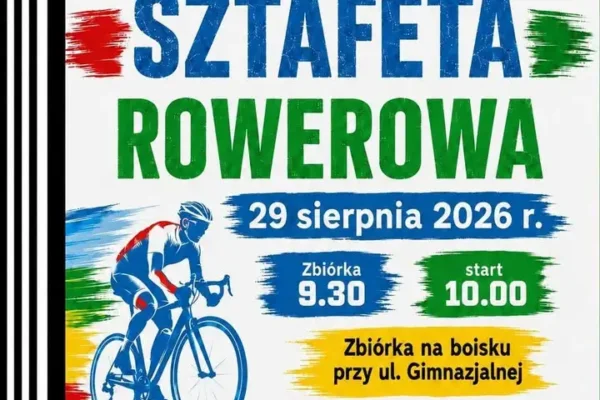 Sztafeta Rowerowa w Kaźmierzu – charytatywne kręcenie kilometrów podczas Święta Chleba i Sera