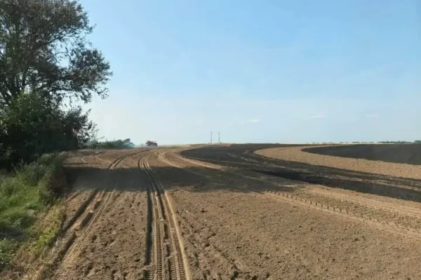 Pożar zboża i stogu w Przyborowie – interweniowali strażacy