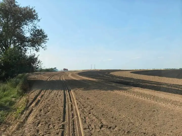 Pożar zboża i stogu w Przyborowie – interweniowali strażacy