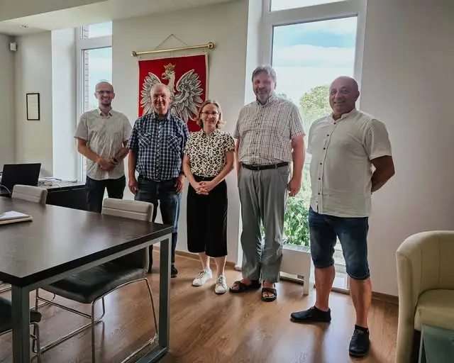 Rowerzysta z 108 tys. km na liczniku odwiedził gminę Obrzycko