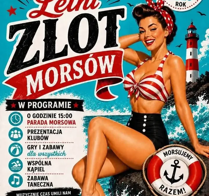 Letni Zlot Morsów nad jeziorem Mormin – zaproszenie na dzisiejsze wydarzenie