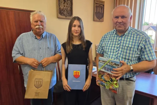 Nagroda Wójta Gminy Kaźmierz dla najlepszej ósmoklasistki