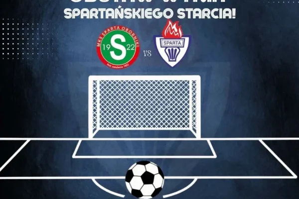 Sparta Szamotuły zaprasza kibiców do typowania wyniku sobotniego meczu w Obornikach