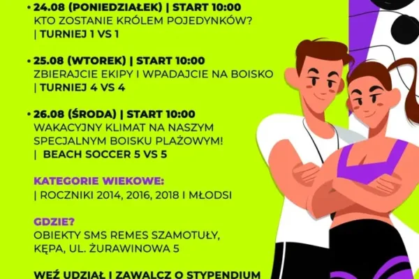 Piłkarski tydzień w Szamotułach: zagraj o stypendium w SMS Remes!