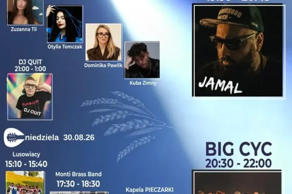 Święto Chleba i Sera w Kaźmierzu: dwa dni koncertów i zabawy!