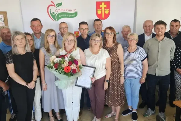 Po 30 latach pracy Skarbnik Gminy Pniewy przechodzi na emeryturę