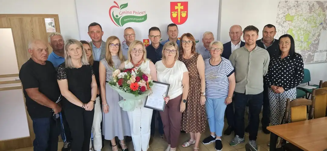 Po 30 latach pracy Skarbnik Gminy Pniewy przechodzi na emeryturę