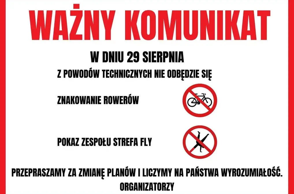 Odwołane atrakcje podczas Święta Chleba i Sera w Kaźmierzu