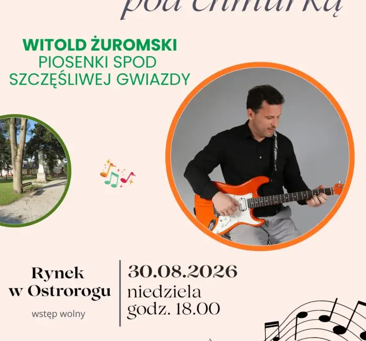 Koncert Pauliny Margazyn w Ostrorogu
