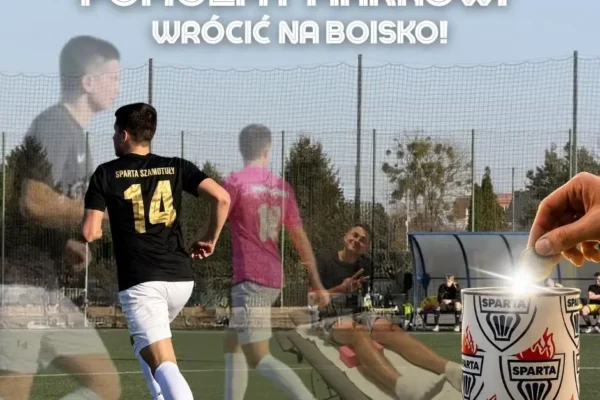 Spartanie grają dla Marka – zbiórka na leczenie po kontuzji