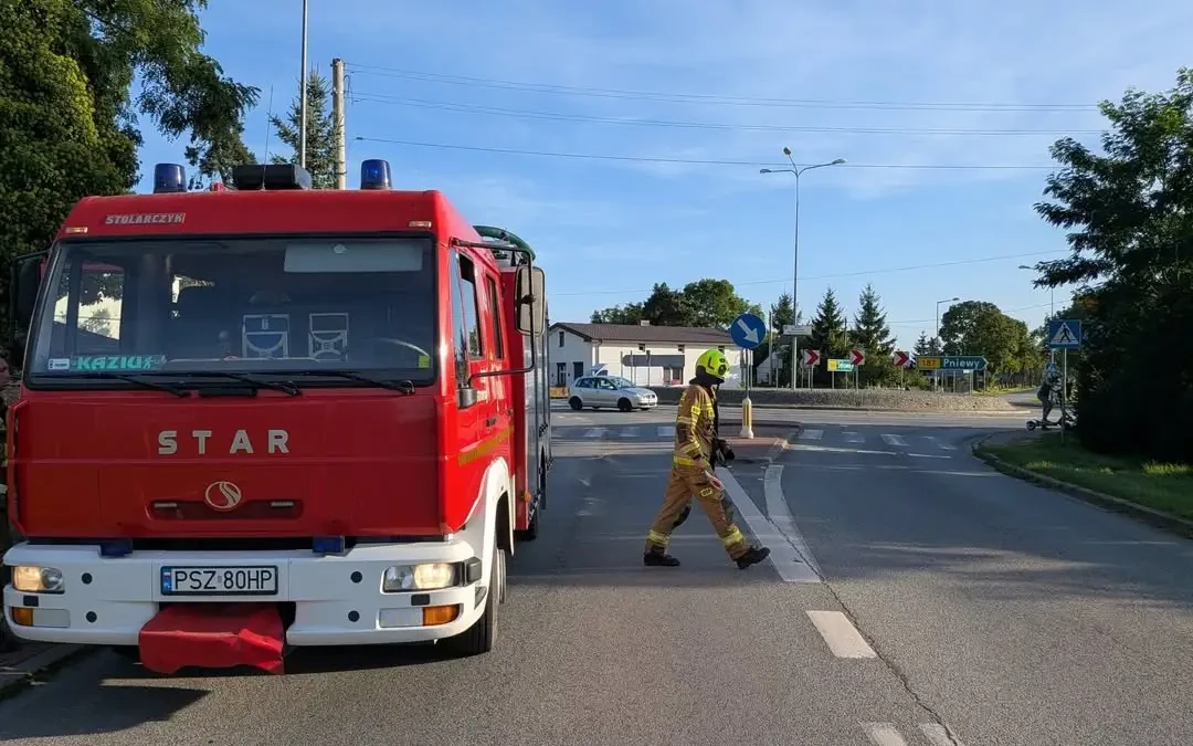 OSP Ostroróg interweniowało w Lipnicy i Wierzchocinie – neutralizacja plam ropopochodnych