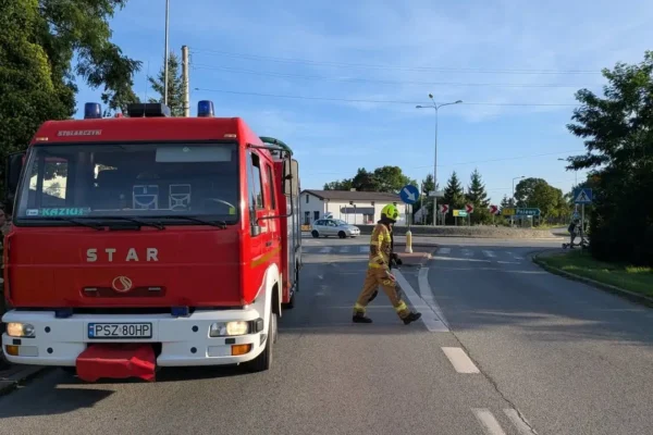 OSP Ostroróg interweniowało w Lipnicy i Wierzchocinie – neutralizacja plam ropopochodnych