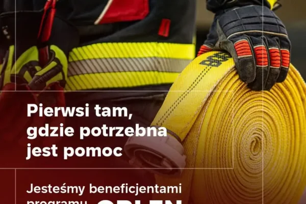 Ochotnicy z Ostroroga z grantem od Fundacji ORLEN na sprzęt i szkolenia