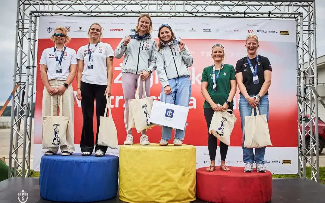 Sandra Jankowiak i Aleksandra Melzacka obroniły tytuł mistrzyń Polski w klasie 49erFX