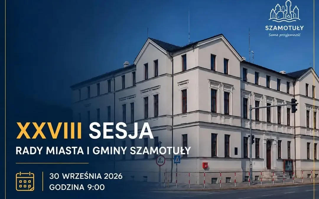 XXVIII sesja Rady Miasta i Gminy Szamotuły już 30 września