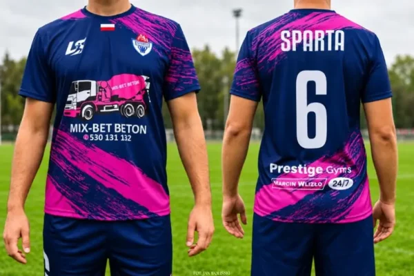 Sparta Szamotuły z nowymi strojami dzięki wsparciu lokalnych firm