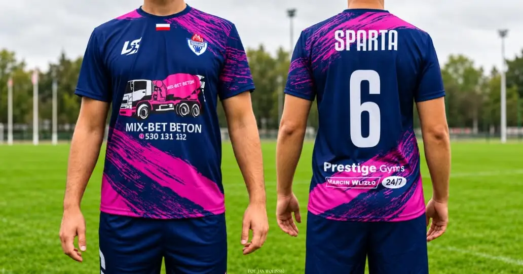 Sparta Szamotuły z nowymi strojami dzięki wsparciu lokalnych firm