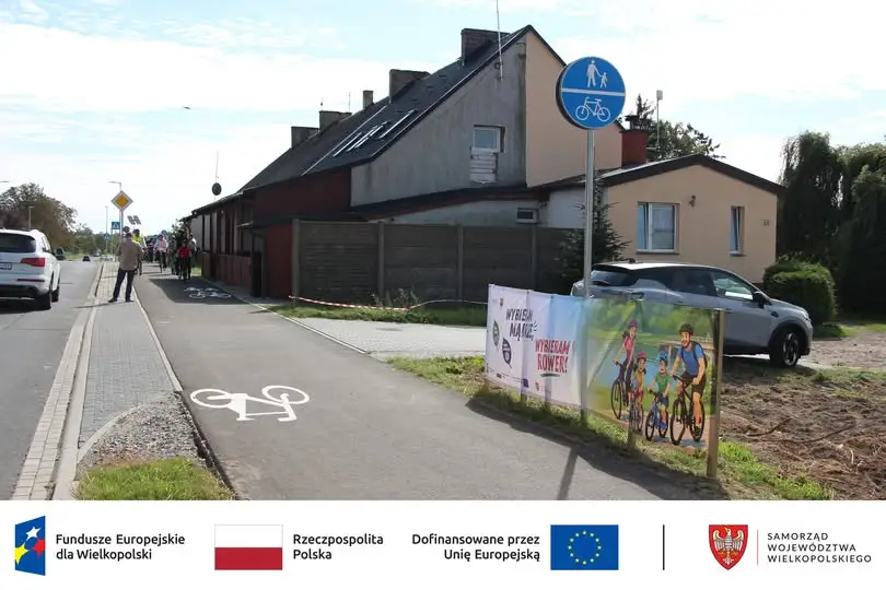 Nowa ścieżka rowerowa połączyła Kaźmierz z Górą – inwestycja za 1,7 mln zł zakończona