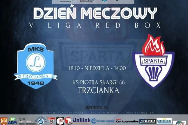Mecz przyjaźni w Trzciance: Sparta Szamotuły zmierzy się z Lubuszaninem