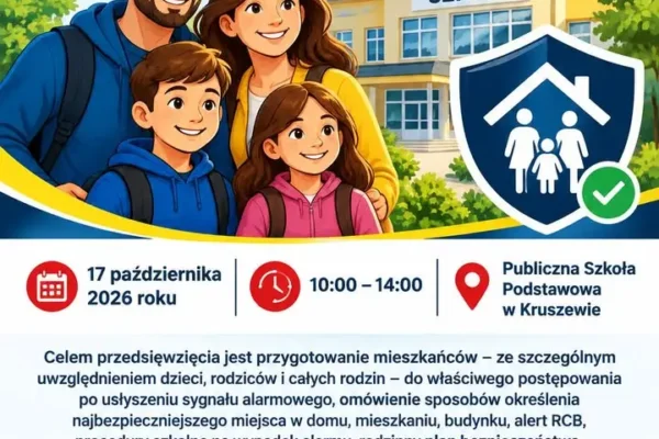 Kruszewo: Akademia OLiOC uczy rodzin, jak reagować na alarmy