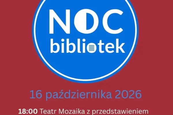 Noc Bibliotek w Gminie Obrzycko – teatr, sztuka i fotografia już 16 października