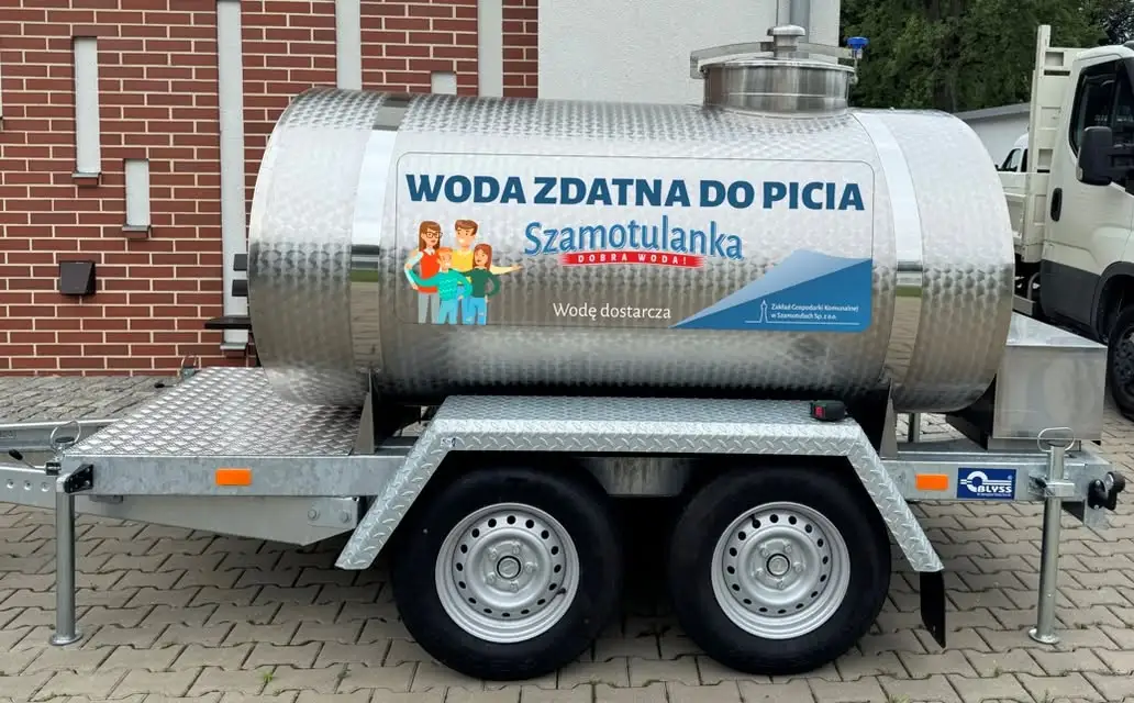 Szamotuły: woda zdatna do picia, ale w Pamiątkowie nadal cysterna