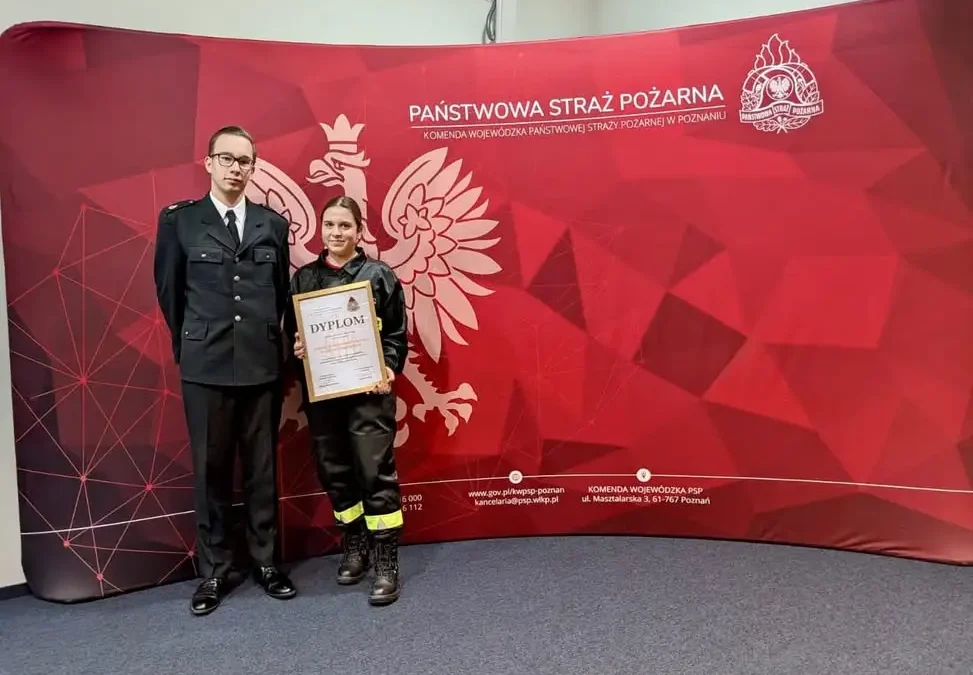 Ochotnicza Straż Pożarna w Ostrorogu laureatem konkursu „Budujemy SYSTEM ODPORNOŚCI SPOŁECZNEJ”