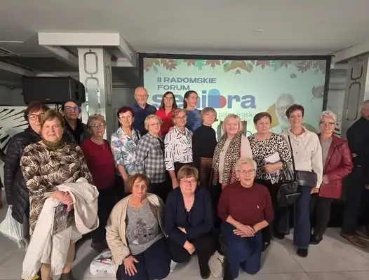 Seniorzy z Klubu „Wyluzowani 60+” po raz drugi na Forum Seniora w Podgórze